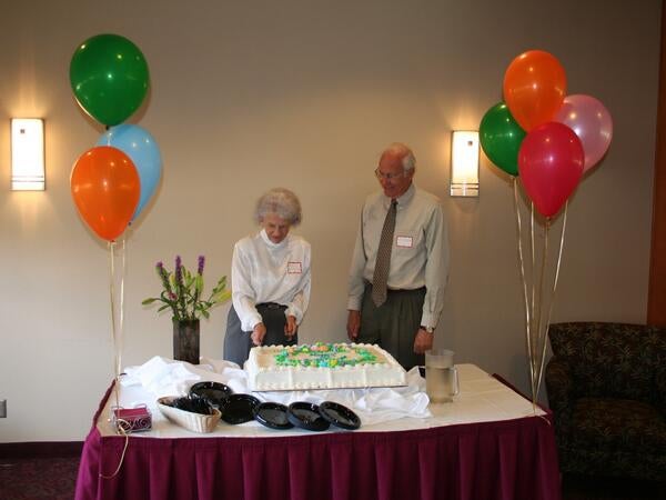 Martha Waltemath and Allen Matheson - 2007 Annual Meeting