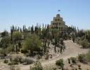 On Friday April 1, 2016, twenty-four ASU RA members / guests toured the historic Tovrea Castle in east Phoenix.  The persons on the tours were in 2 groups, the first group did the tour at 8:30 and the second “shift” did the tour beginning at 11 am. We enjoyed learning about the history of the property, the cactus dominated landscape and seeing the basement and ground floor of the building.  The restoration of the building to its art-deco design has been well done. Because of some structural and restoration 